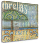 "Umbrella" By Kim Lewis, Giclee Print on Gallery Wrap Canvas, Ready to Hang