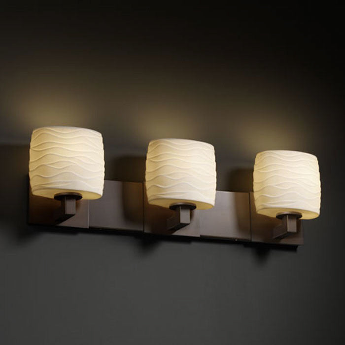 3-Downlight Bath Bar Oval Shades