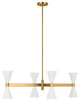 Visual Comfort Studio Albertine Eight Light Chandelier