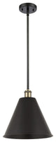 Ballston Cone Pendant, Black Antique Brass, LED
