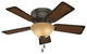 Hunter Fan Company 42" Conroy Onyx Bengal Ceiling Fan With Light