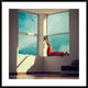 "Room With A View" Framed Digital Print by Ambra, 38"x38"