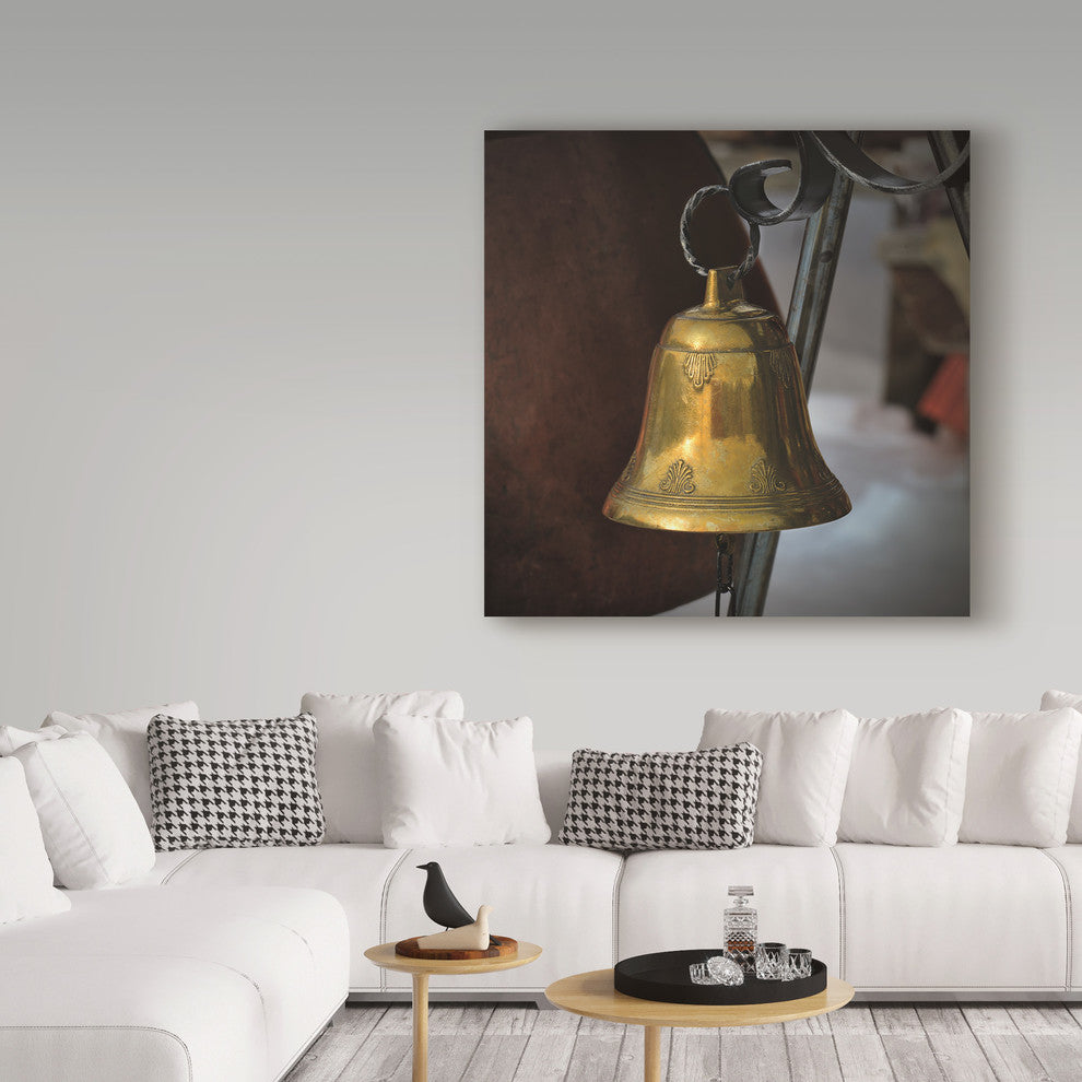 "The Bell to Rudolf" by Christine Sainte-Laudy, Canvas Art