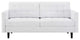 Exalt Tufted Fabric Sofa - White EEI-4445-WHI