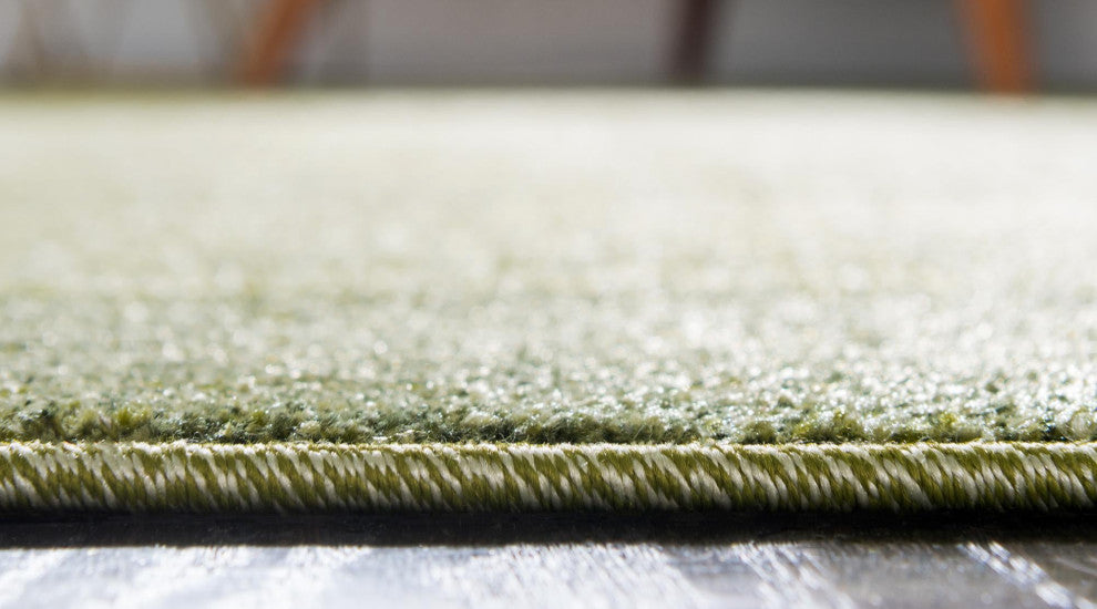 Rug Unique Loom Del Mar Green Runner 2' 7 x 10' 0