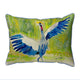 Dancing Crane Large Indoor/Outdoor Pillow 16x20