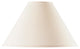 Hardback Fine Burlap Shade, Light Tan Finish, Light Tan