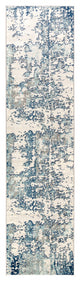 Surya Sunderland SUN-2300 10'x14' Rug, Navy/Aqua/Light Gray/White/Medium Gray