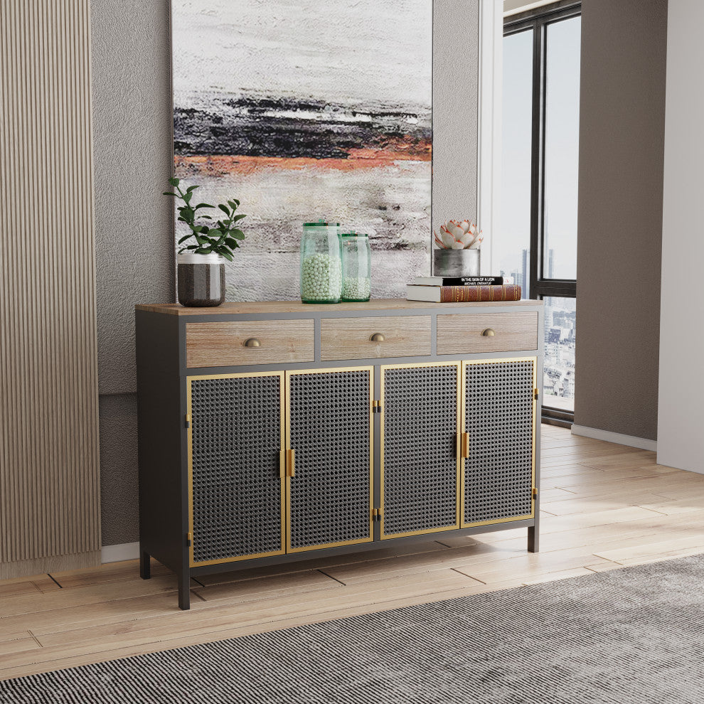 Lifestyle display in a home setting; product fully visible.