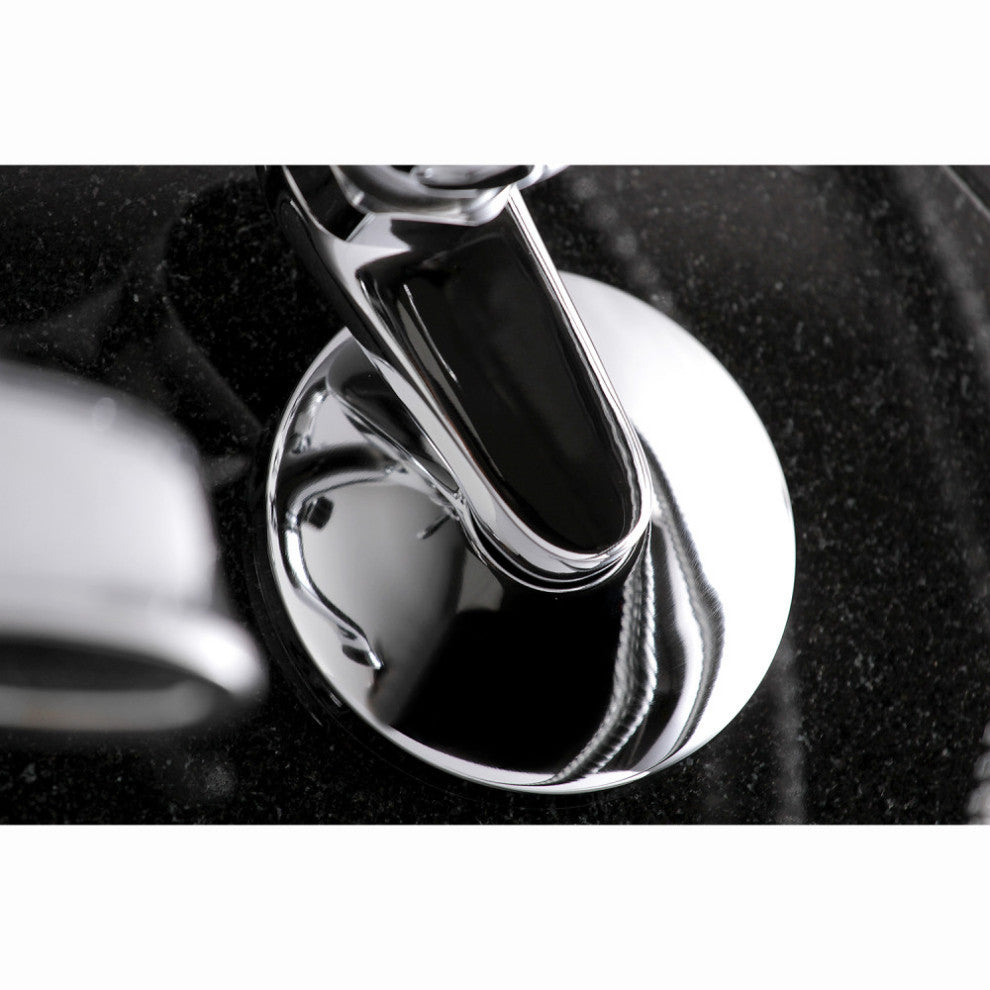 Essex 3" - 9" Adjustable Centers Wall Mount Tub Filler with Hand Shower, Chrome