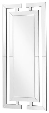 Elegant Decor Sparkle 47" x 21" Contemporary Decorative Clear Mirror
