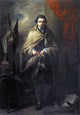Benjamin West Joseph Banks, 18"x27" Wall Decal Print