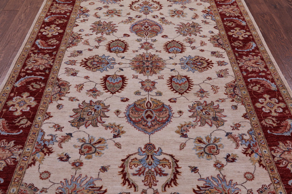 Persian Tabriz Handmade Wool Rug 5' 7" X 7' 8" - Q12753