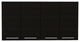 Oceana 120 Kitchen Cabinet, Black Wengue