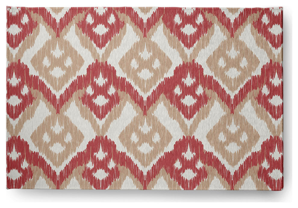 Hipster Spring Chenille Rug, Ligonberry Red, 2'x3'
