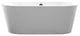 Vanity Art Freestanding Acrylic Bathtub, White, Large