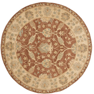 Safavieh Antiquities at315a Rug, Brown/Taupe, 8'0"x8'0" Square