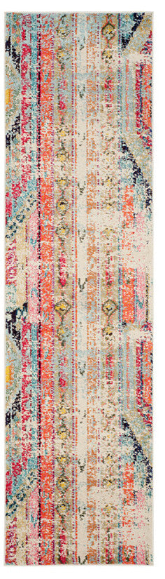 Safavieh Monaco Mnc222F Rug, Multi, 9'0"x9'0" Square