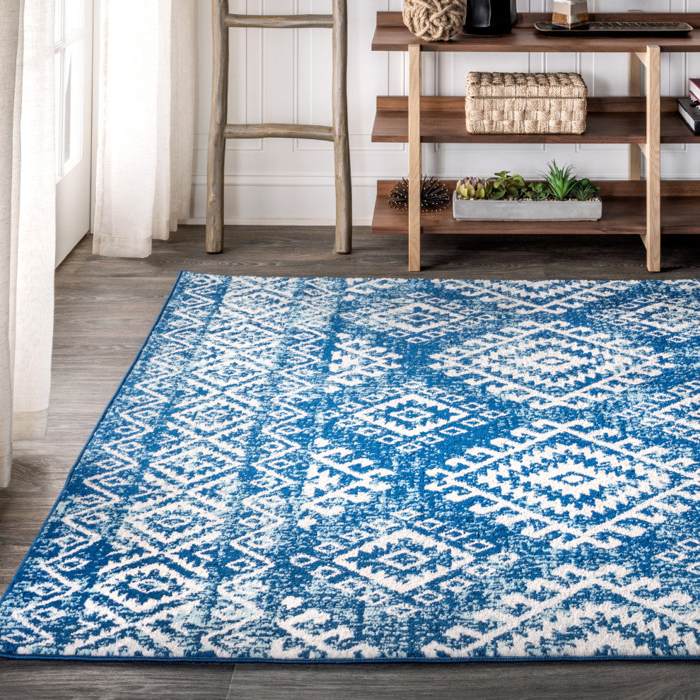 Moroccan HYPE Boho Vintage Tribal Area Rug, 5 X 8