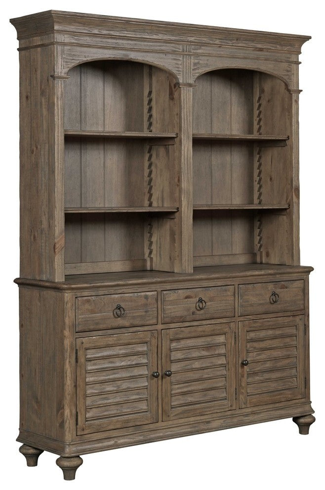 Kincaid Weatherford Hastings Open Hutch and Buffet, Heather Finish