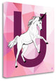 "U" By Aubree Perrenoud, Giclee Print on Gallery Wrap Canvas, Ready to Hang