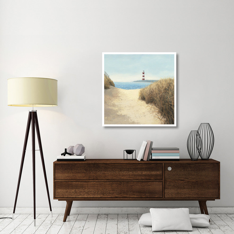 "Beach Path Square" Digital Paper Print by James Wiens, 38"x38"