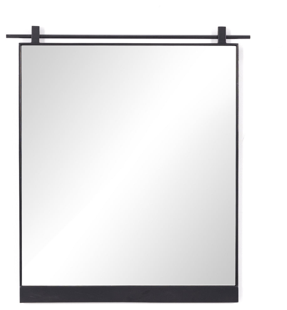 Chico Small Mirror-Antiqued Iron
