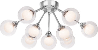 Quoizel PCSB1722C Nine Light Semi Flush Mount Spellbound Polished Chrome