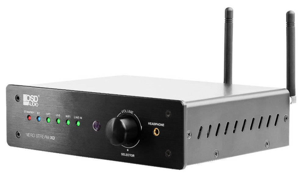 120W App Control Amplifier, Compact, Built-In DAC, WiFi Streaming, Bluetooth