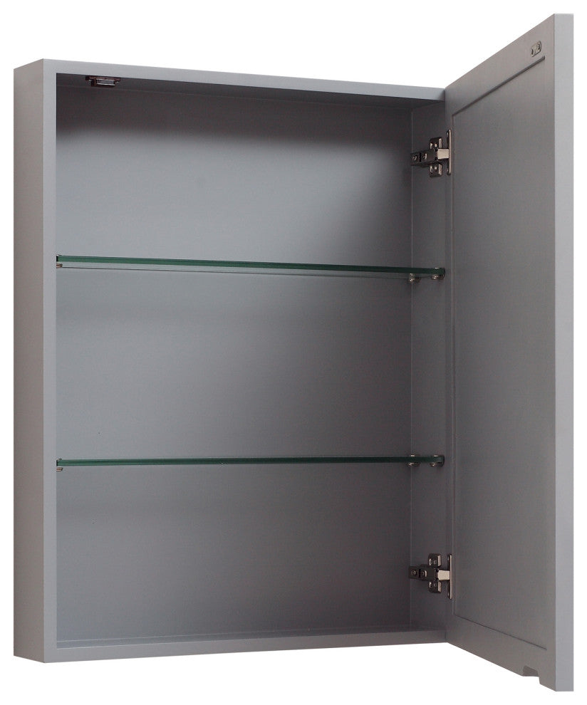 Avanity 24" Mirror Cabinet, Chilled Gray Finish