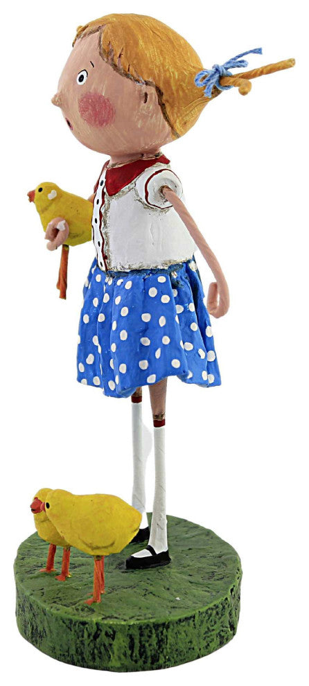 Lori Mitchell Chickie Dee Polyresin Easter Spring 14489
