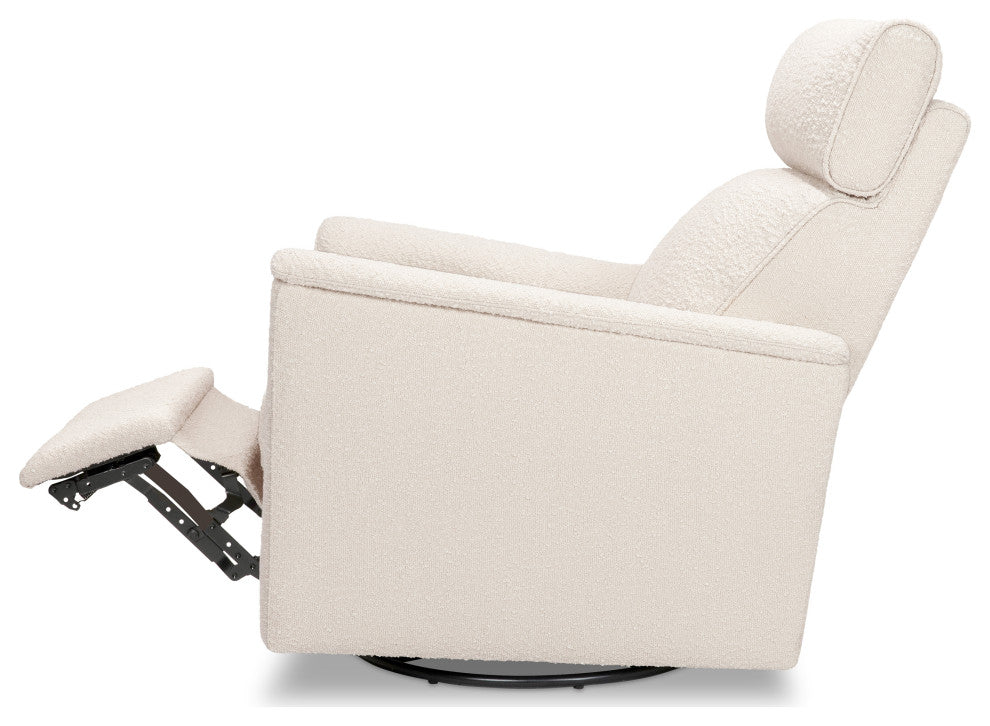 Willa Plus Power Glider Recliner w/ Power Headrest, Performance Ivory Boucle