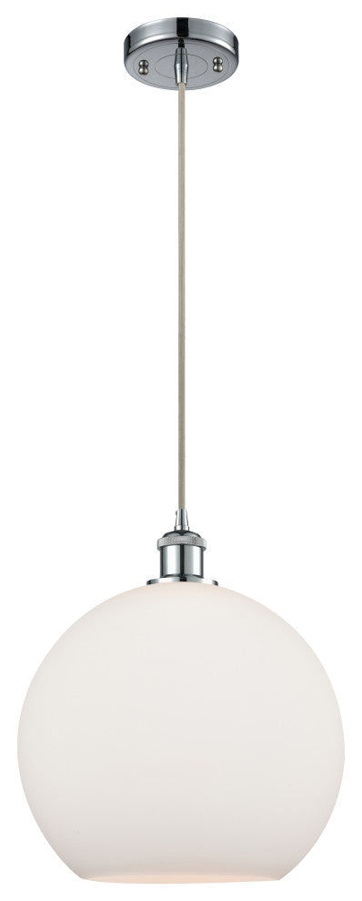 Innovations 516-1P-PC-G121-12 1-Light Mini Pendant, Polished Chrome