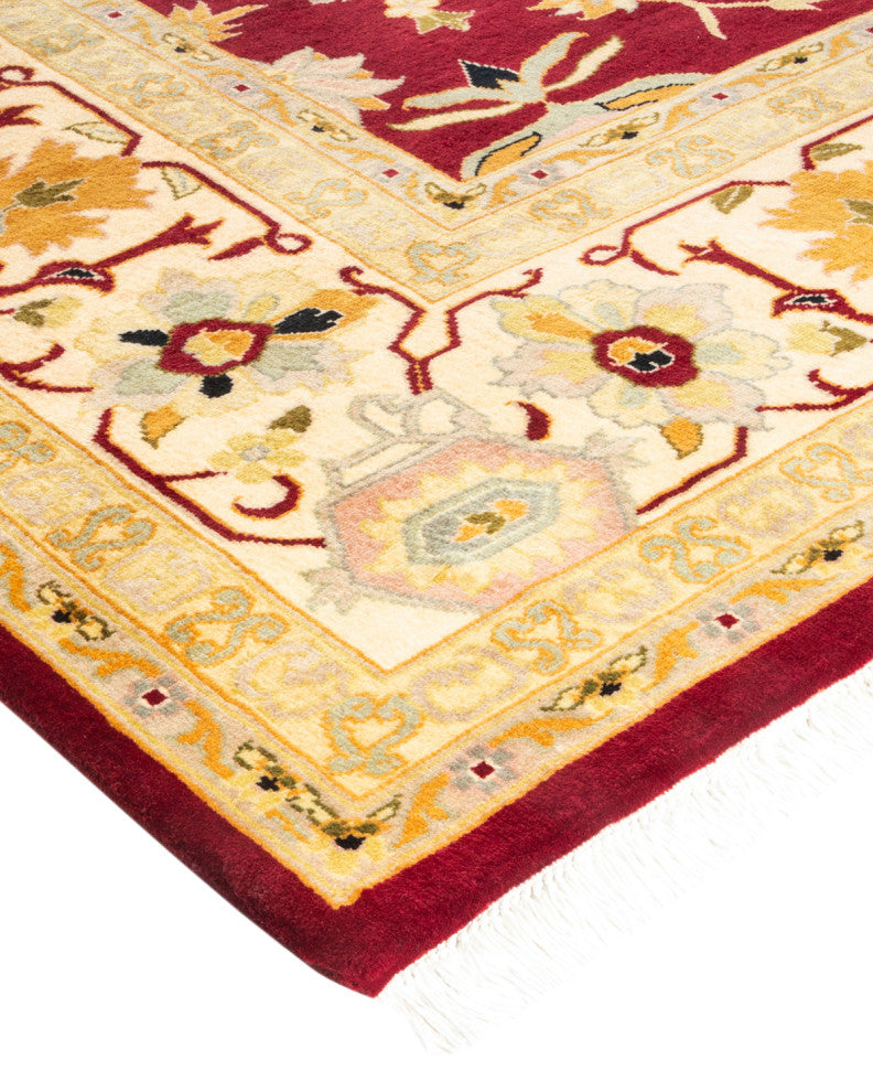 Mogul, One-of-a-Kind Hand-Knotted Area Rug Red, 9' 3" x 11' 10"