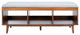 Safavieh Cricket Open Shelf Bench, Grey/Natural Acacia