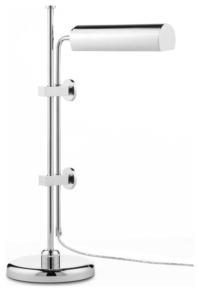 Satire Nickel Table Lamp