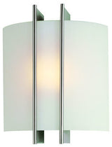 Checks Sconce in Frost