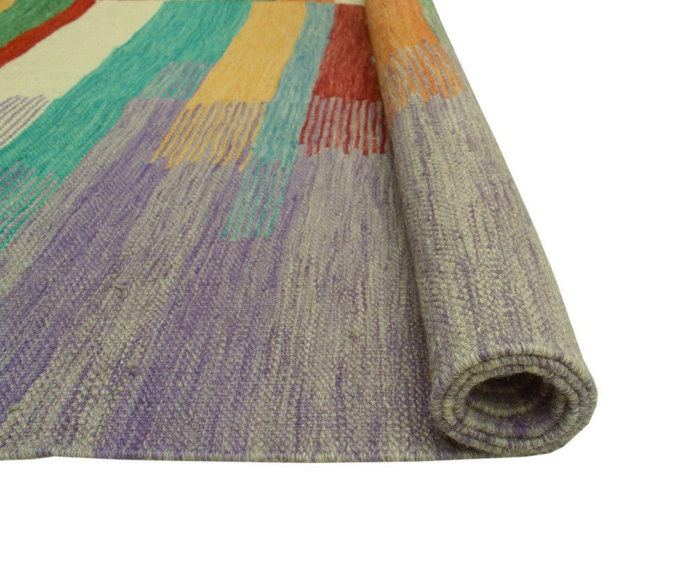 Winchester Kilim Erkejan Purple Rug