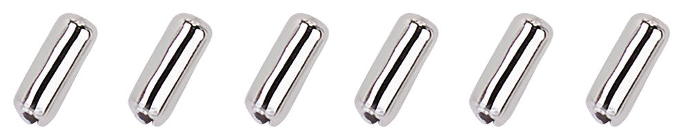 Aspen Creative 21316-26 Beaded Chain Connectors Plated in Polished Chrome 6 Pack