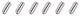 Aspen Creative 21316-26 Beaded Chain Connectors Plated in Polished Chrome 6 Pack