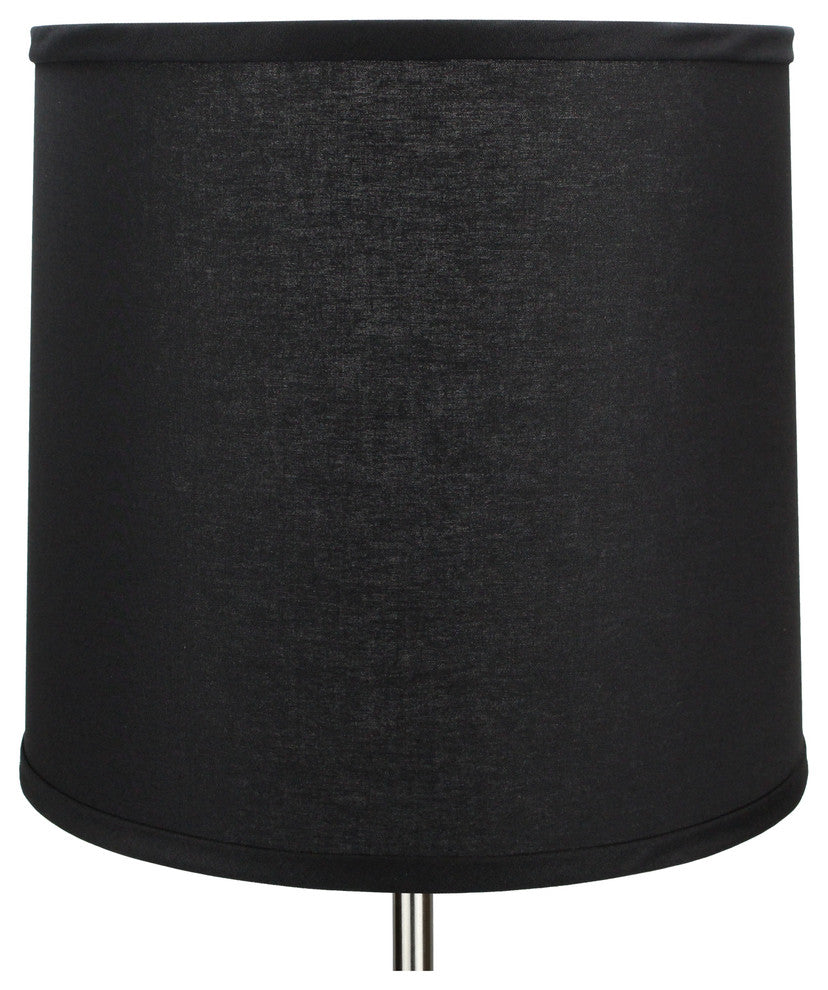 Fenchel Shades, 12"x13"x12" Spider Attachment Drum Lamp Shade, Linen