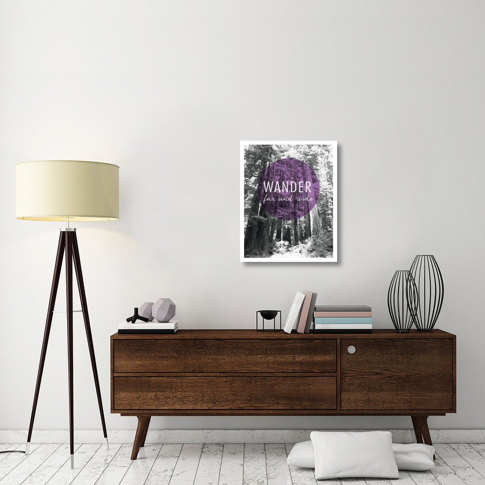 "Wander Far and Wide" Digital Paper Print by Laura Marshall, 24"x30"