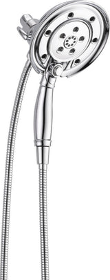 Delta H2Okinetic In2ition 4-Setting 2-in-One Shower, Chrome, 58471-PK