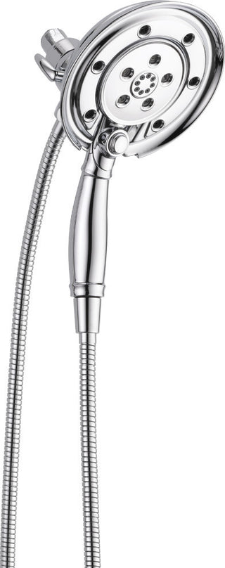 Delta H2Okinetic In2ition 4-Setting 2-in-One Shower, Chrome, 58471-PK