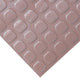 Rubber-Cal "Block-Grip" Rubber Flooring  - 3 Colors - Available in 17 Lengths, Brown, 4ft W X 9ft L