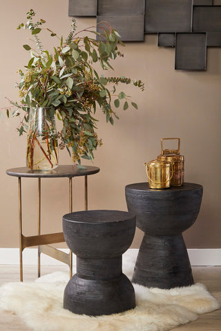 Constellation Solid Wood Occasional Side Table
