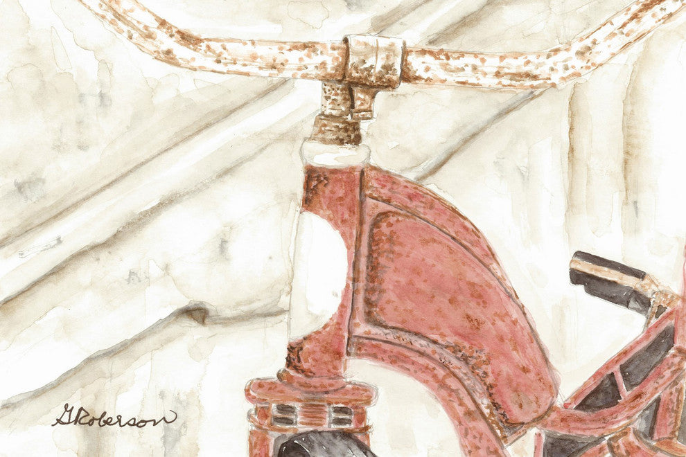 "Old Friend" Painting Print on Wrapped Canvas, 60"x40"