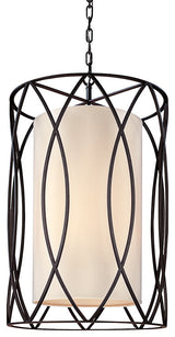 Sausalito 4-Light Pendant, Deep Bronze