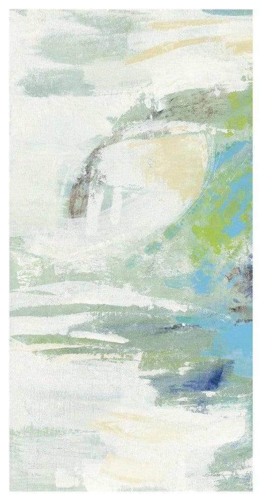 "River Whirlpool II" Digital Paper Print by Silvia Vassileva, 20"x38"