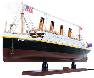 Titanic With Lights Cruise Ship Model
